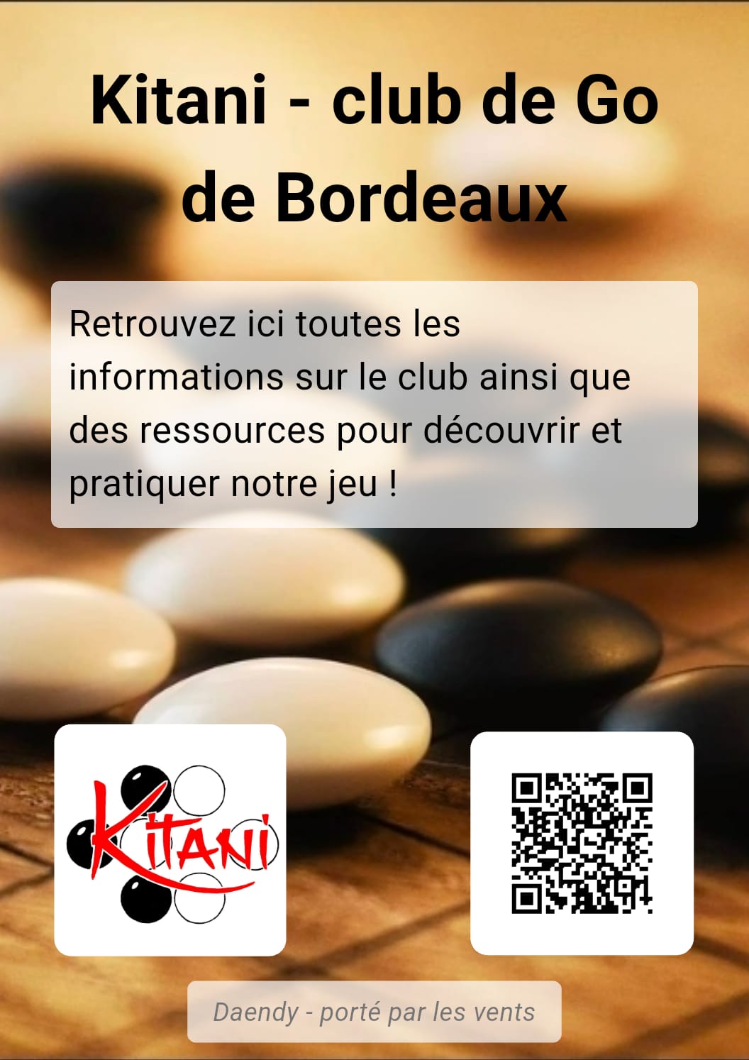 Exemple SPORE - Kitani club de Go de Bordeaux