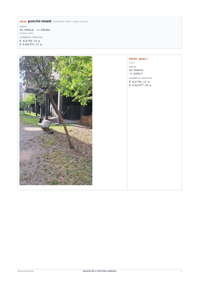 TopAssist — export Word du rapport de mission, page 5